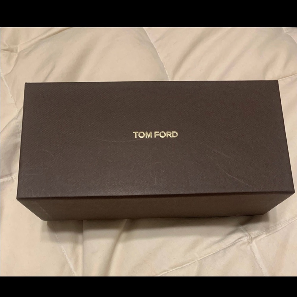 Empty eyeglass sunglass case from Tom Ford